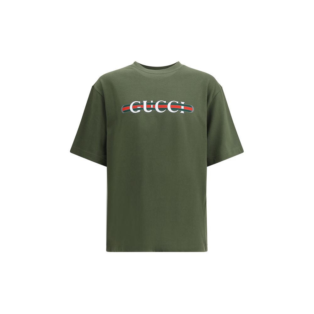 Gucci Logoed T-Shirt Mens T-Shirt