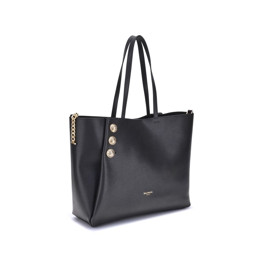 Balmain Emblème Tote Bag Womens Shoulder Bag