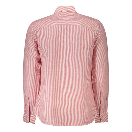 North Sails Red Linen Shirt