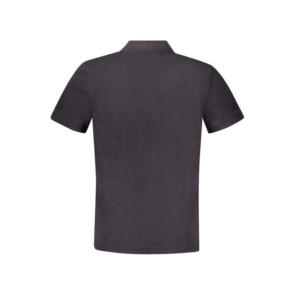 Hugo Boss Black Cotton Men Polo Mens T-Shirt