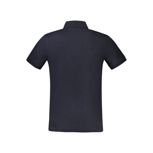 Hugo Boss Blue Cotton Polo Shirt Mens T-Shirt