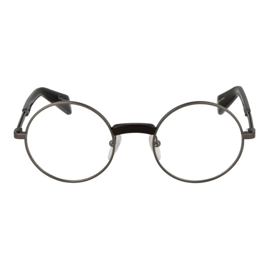 Yohji Yamamoto Gray Metal Glasses (Frames)