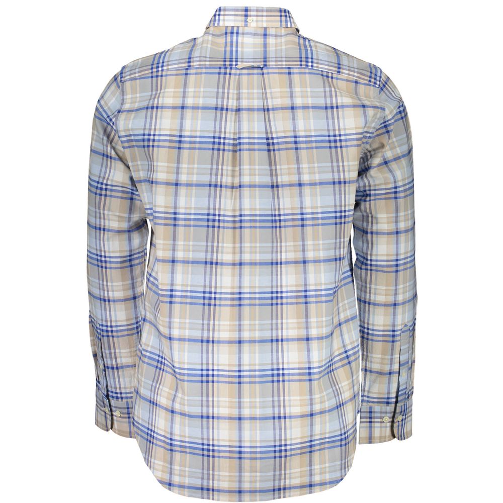 Gant Azzurro Organic Cotton Men Shirt