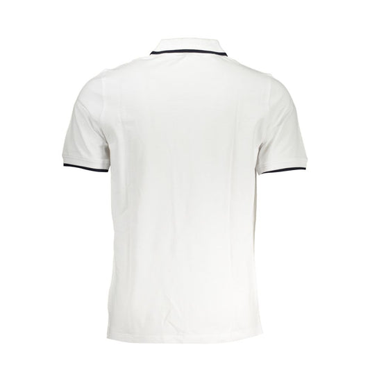 K-WAY White Cotton Polo Shirt Mens T-Shirt
