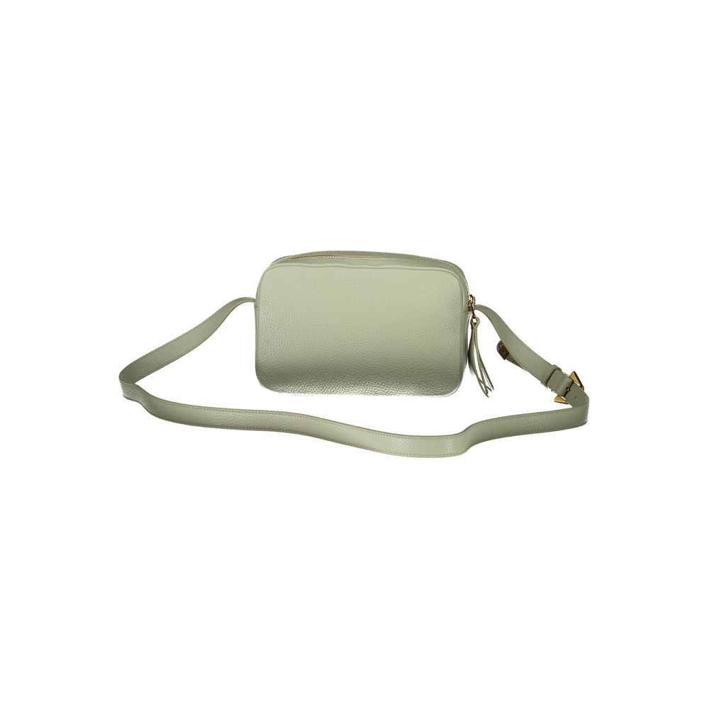 Coccinelle Green Leather Handbag Womens Shoulder Bag