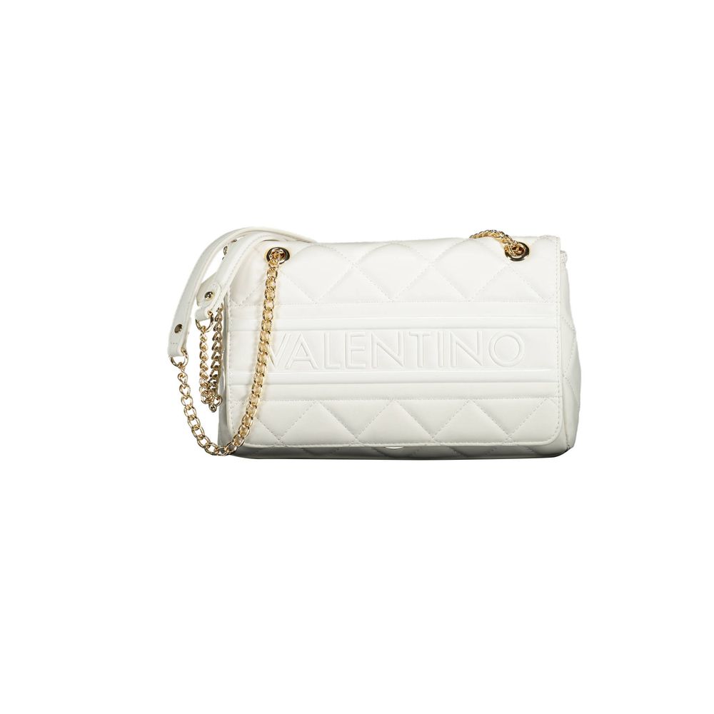 Mario Valentino White Polyethylene Handbag Womens Shoulder Bag