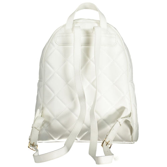 Mario Valentino White Polyethylene Backpack Womens Backpack