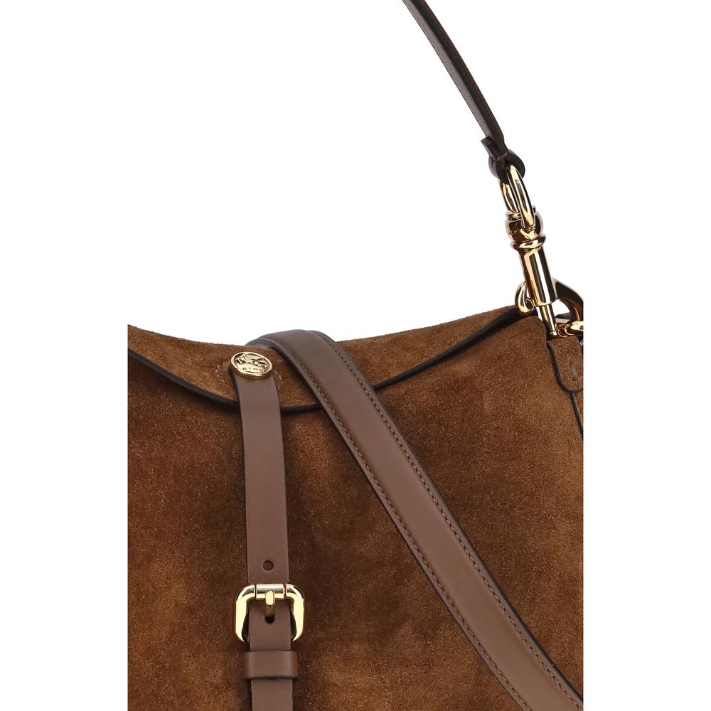 Etro Suede Pony Shoulder Bag Womens Shoulder Bag Womens Shoulder Bag