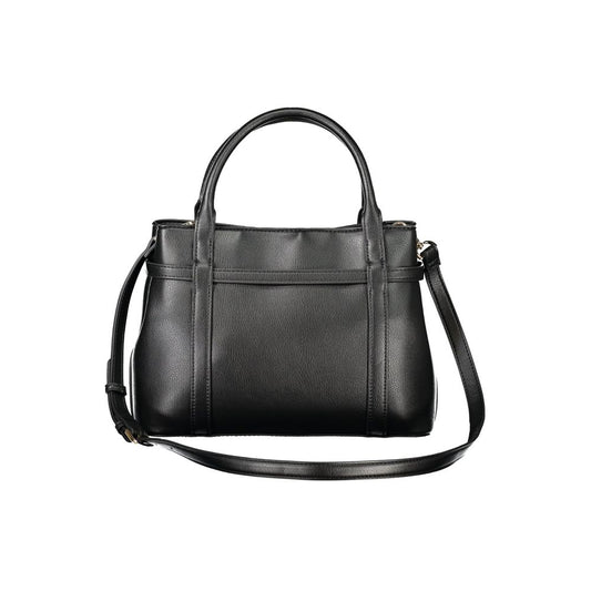 Mario Valentino Black Polyethylene Handbag