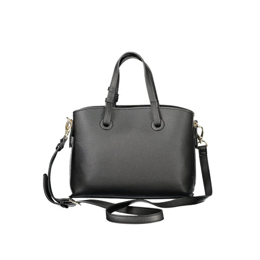 Mario Valentino Black Polyethylene Handbag