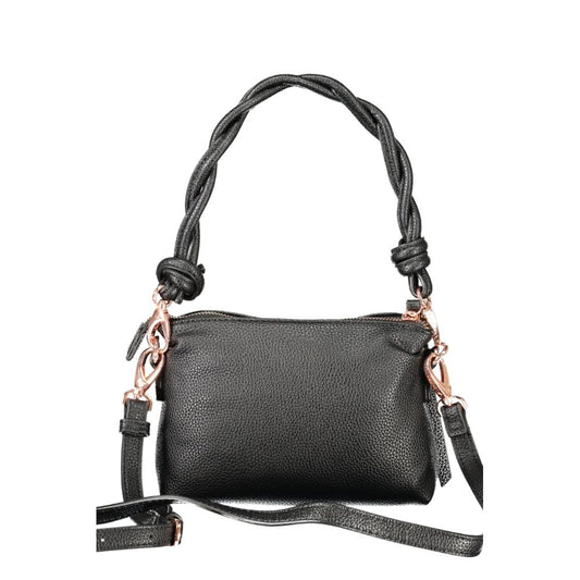 Mario Valentino Black Polyethylene Handbag