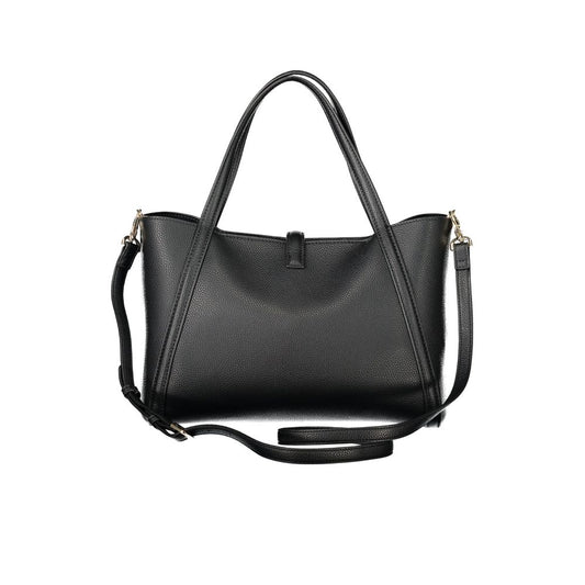 Mario Valentino Black Polyethylene Handbag