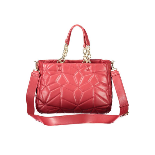 Mario Valentino Red Polyethylene Handbag