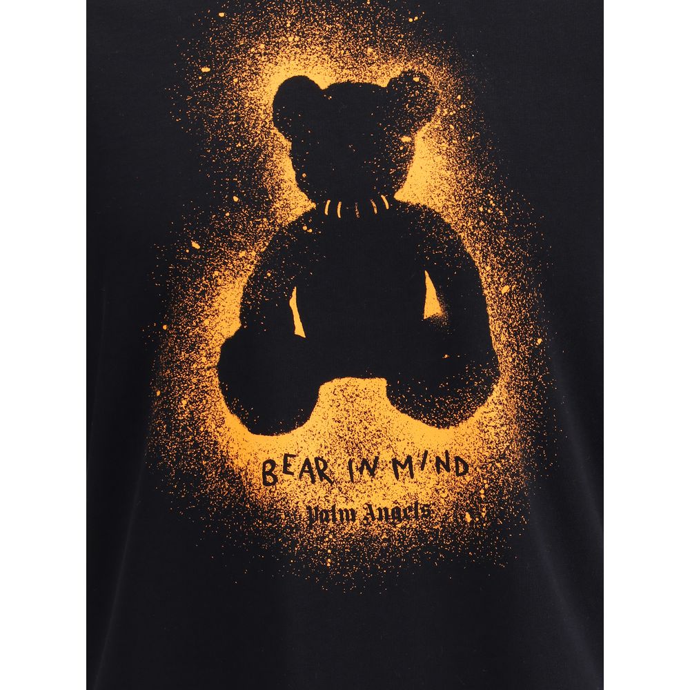 Palm Angels Spray Bear T-Shirt Mens T-Shirt