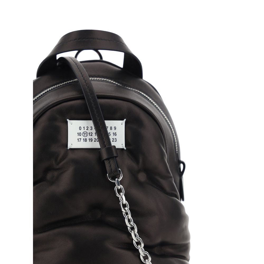 Margiela Brown Calf Leather Bos Taurus Backpack Womens Backpack