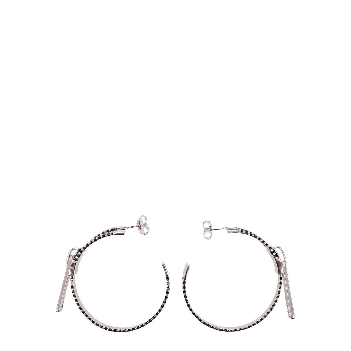 Marc Jacobs Gray Silver Earrings Womens Earrings