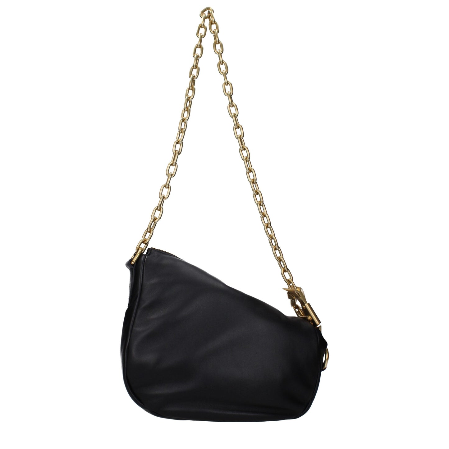 Burberry Black Leather Shoulder Bags Womens Shoulder Bag