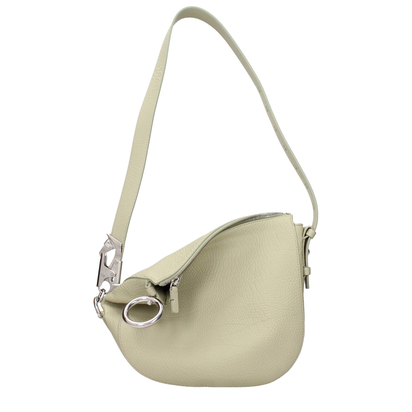 Burberry Green Leather Shoulder Bags Womens Shoulder Bag