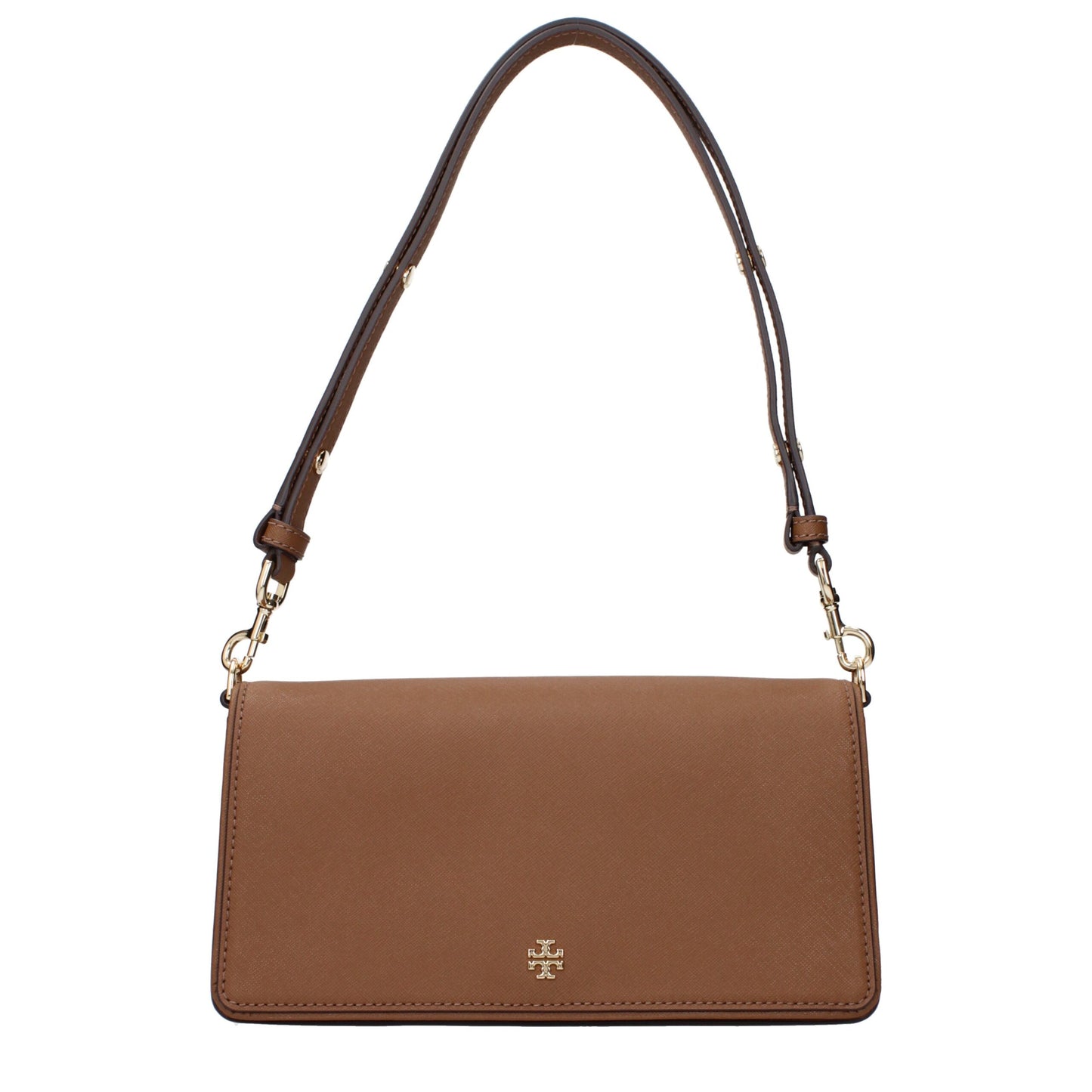 Tory Burch Brown Leather Shoulder Bags Womens Shoulder Bag