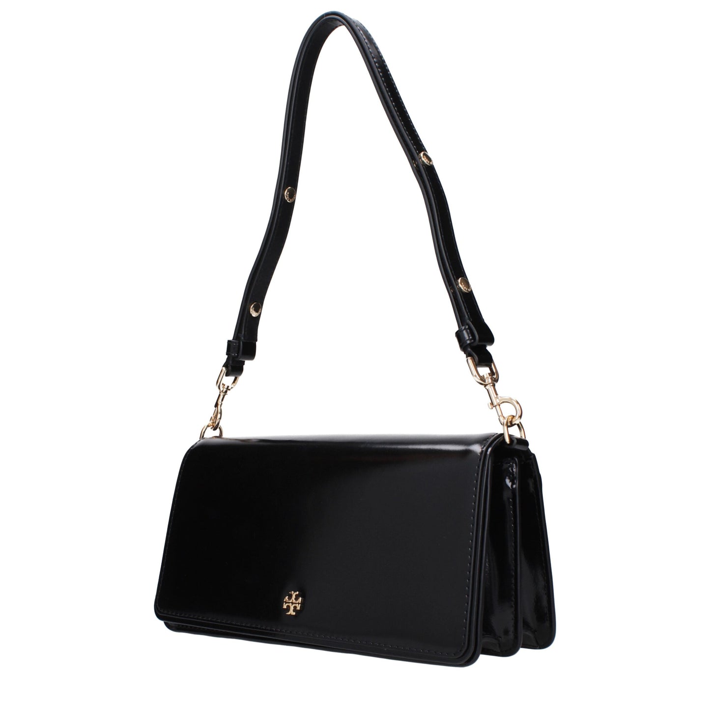 Tory Burch Black Leather Shoulder Bags Womens Shoulder Bag
