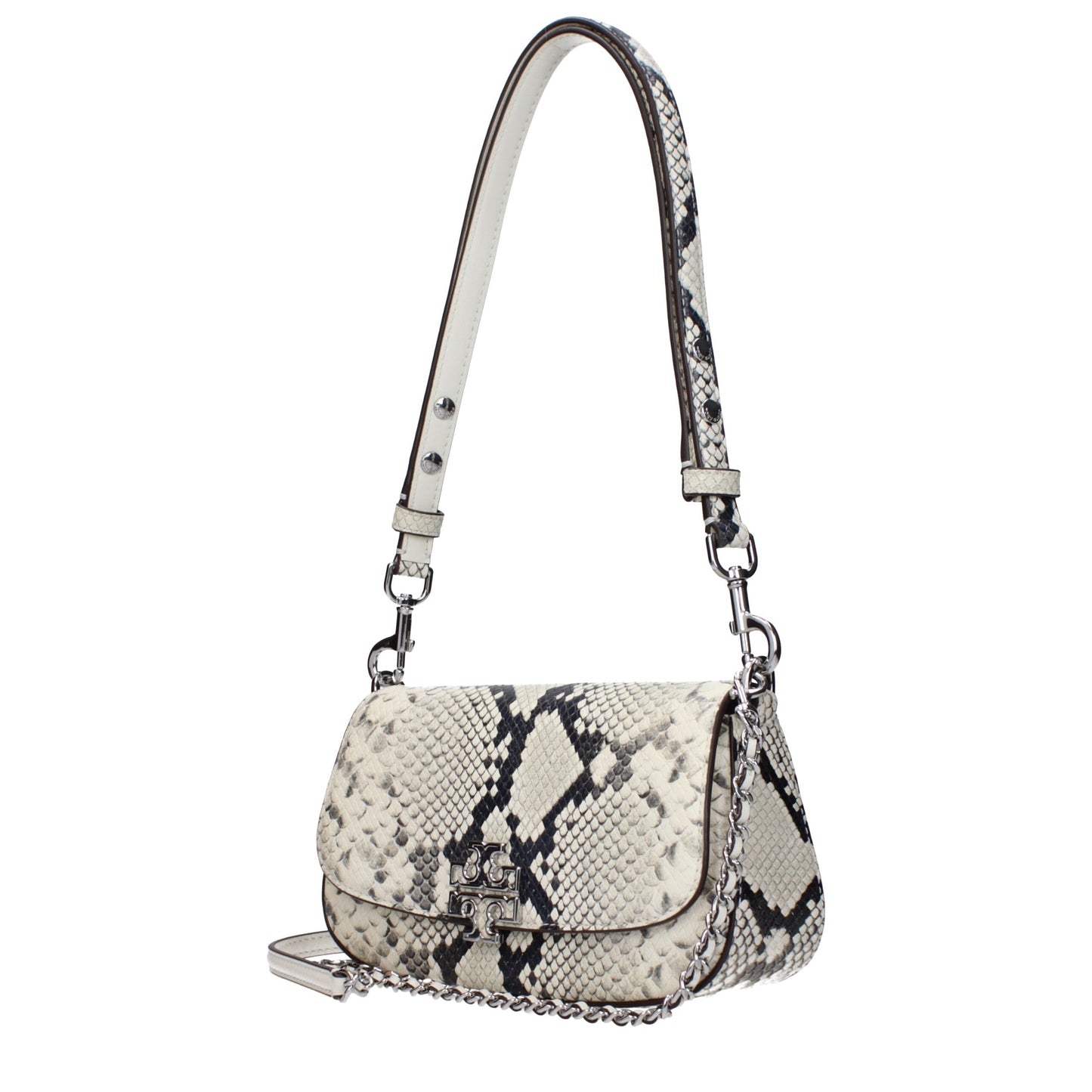 Tory Burch White Leather Shoulder Bags Womens Shoulder Bag