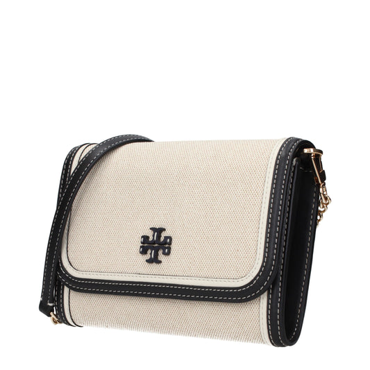 Tory Burch Beige Fabric Clutch Bag Womens Clutch Bag