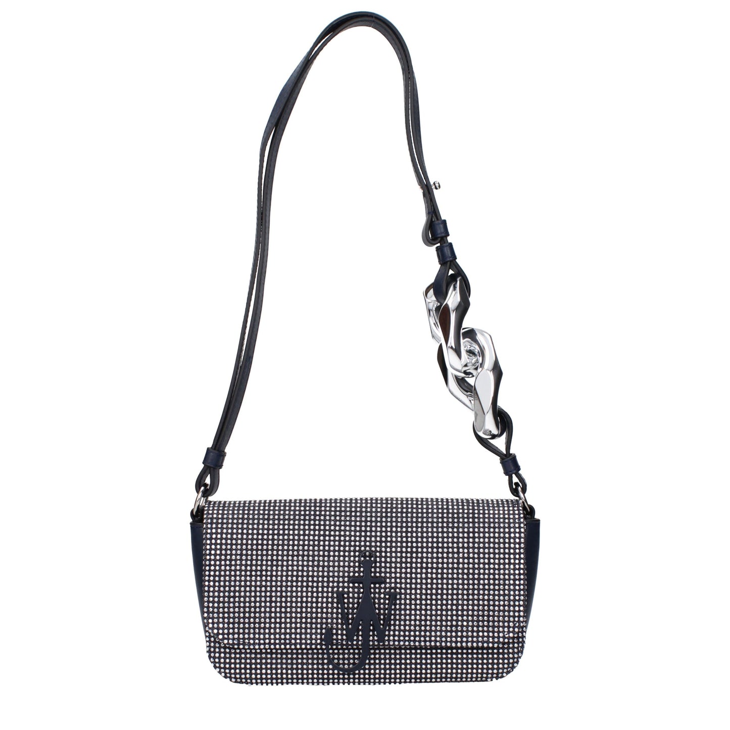 Jw Anderson Blue Fabric Shoulder Bags Womens Shoulder Bag