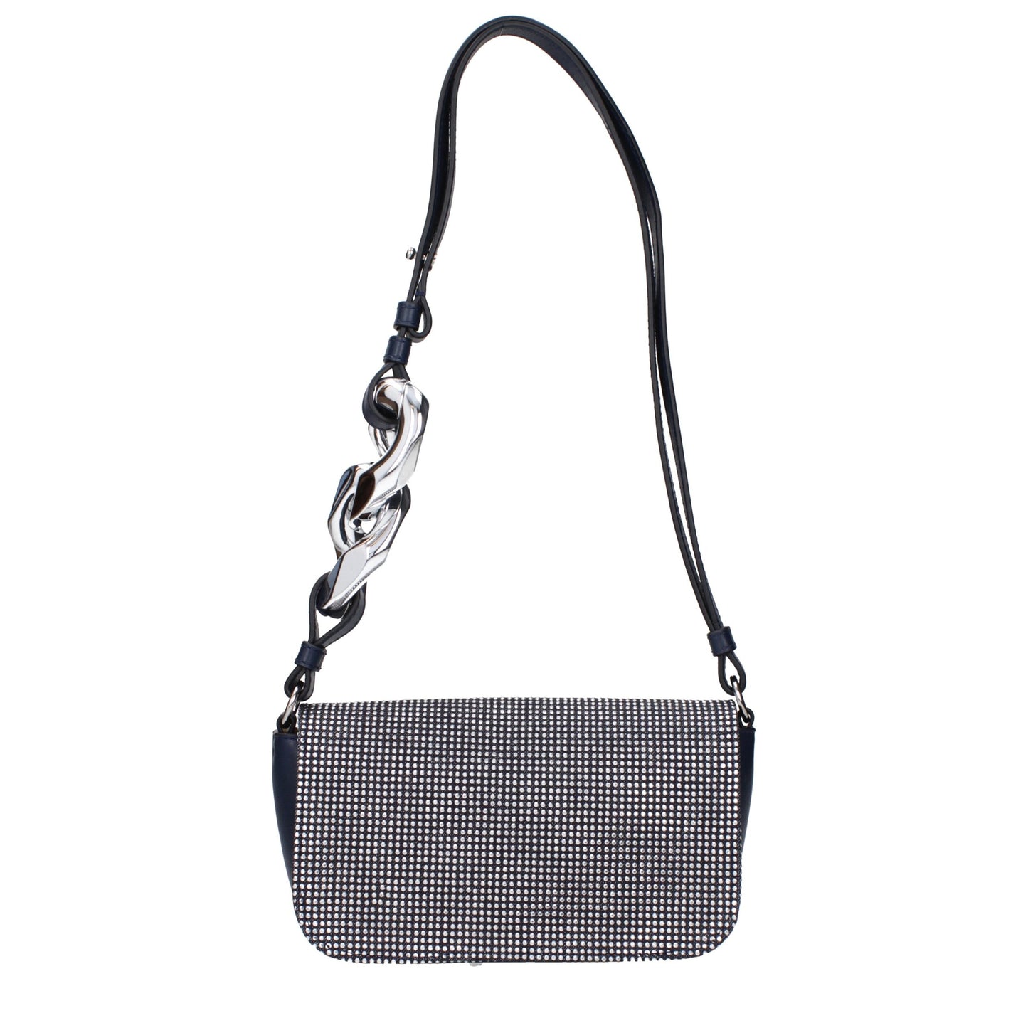 Jw Anderson Blue Fabric Shoulder Bags Womens Shoulder Bag