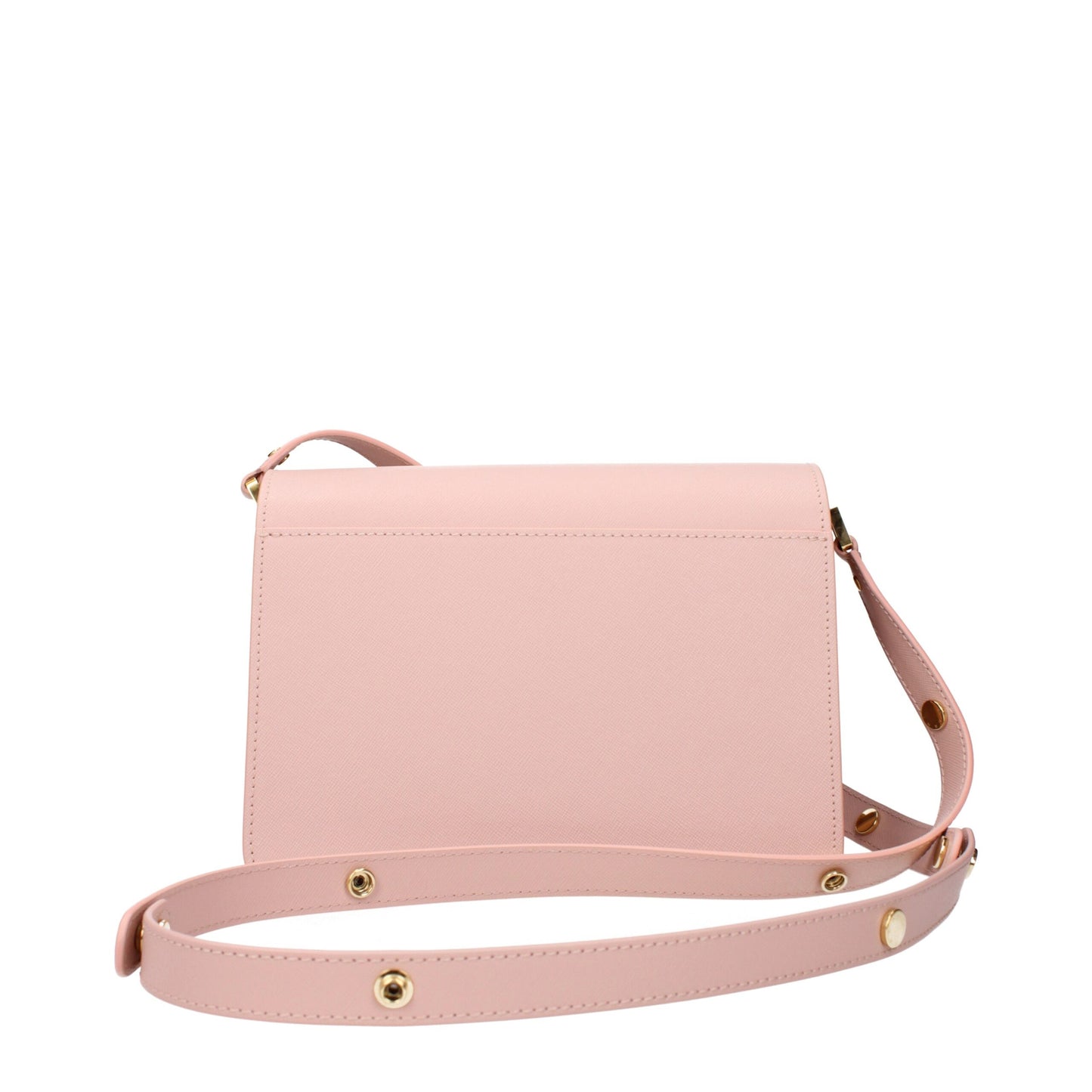 Marni Pink Leather Shoulder Bags Womens Shoulder Bag
