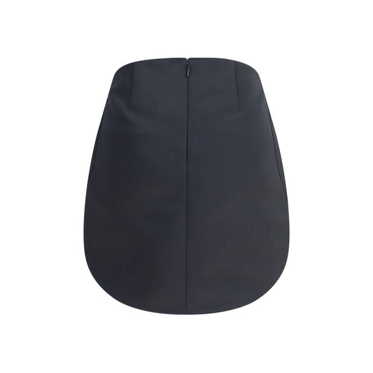 Courrèges Black Polyester Mini Skirt