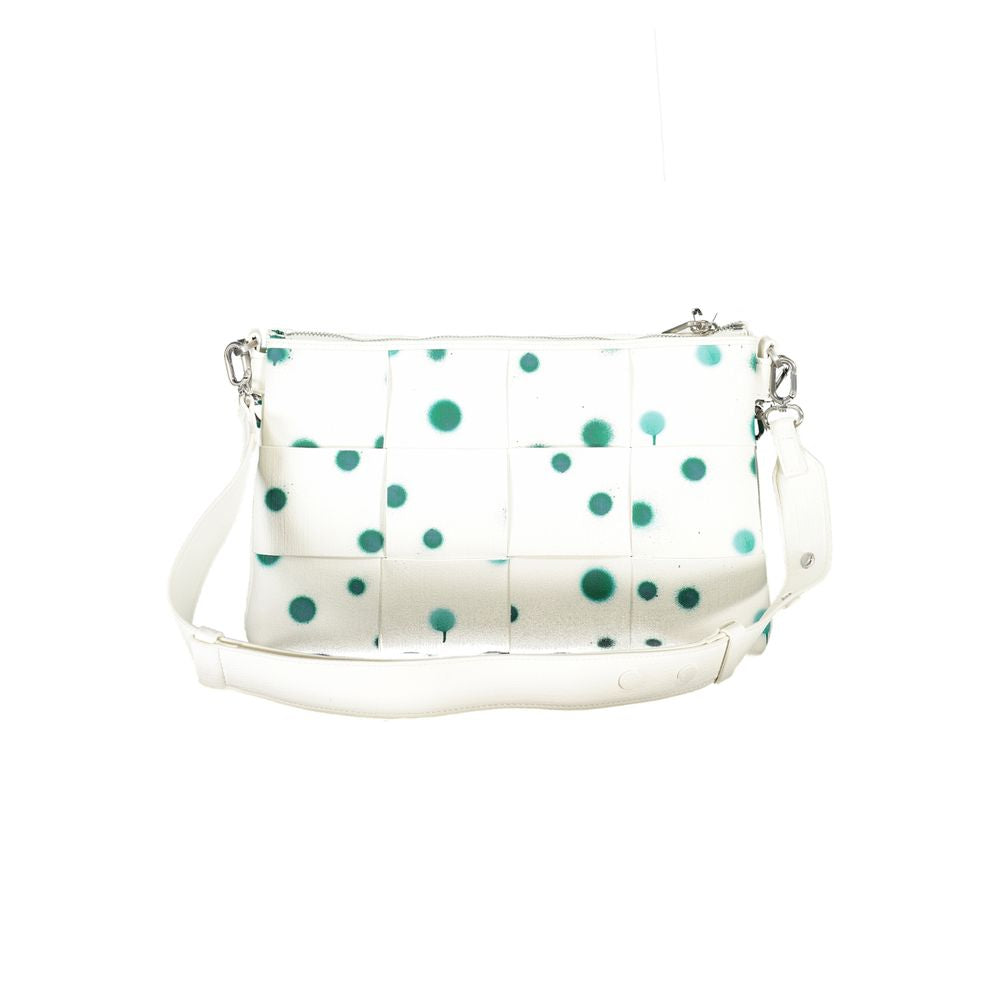 Desigual White Polyethylene Handbag Womens Clutch Bag