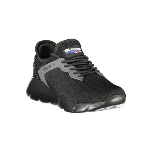 Blauer Black Polyester Sneaker