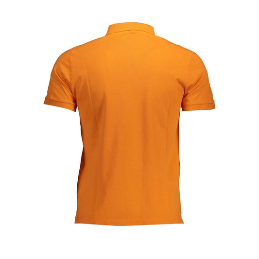 North Sails Orange Cotton Polo Shirt Mens T-Shirt