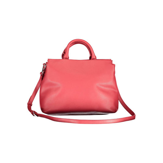 BYBLOS Rosso Polyurethane Women Handbag