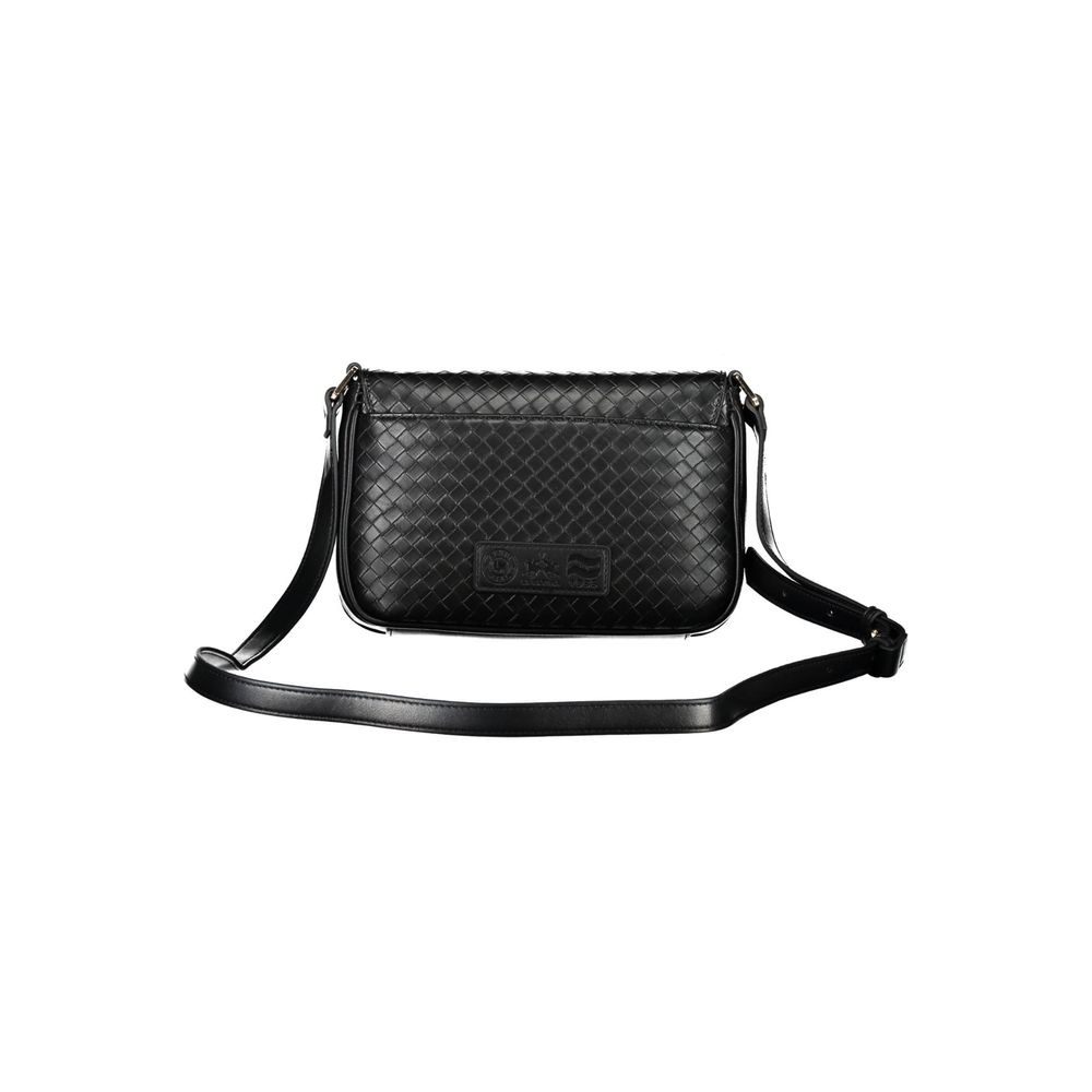 La Martina Black Polyethylene Handbag Womens Shoulder Bag