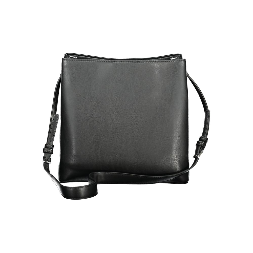 Calvin Klein Black Polyester Handbag Womens Shoulder Bag