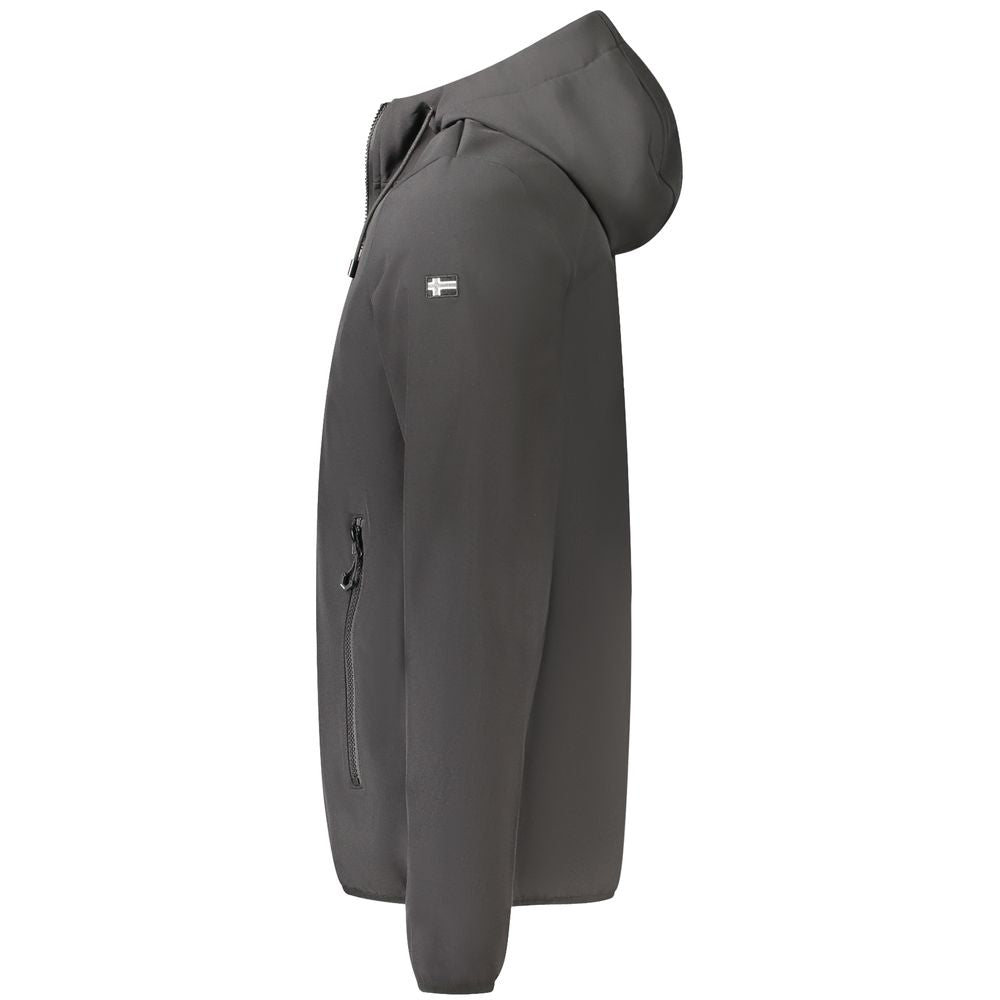 Norway 1963 Black Polyester Jackets & Coat Mens Jacket