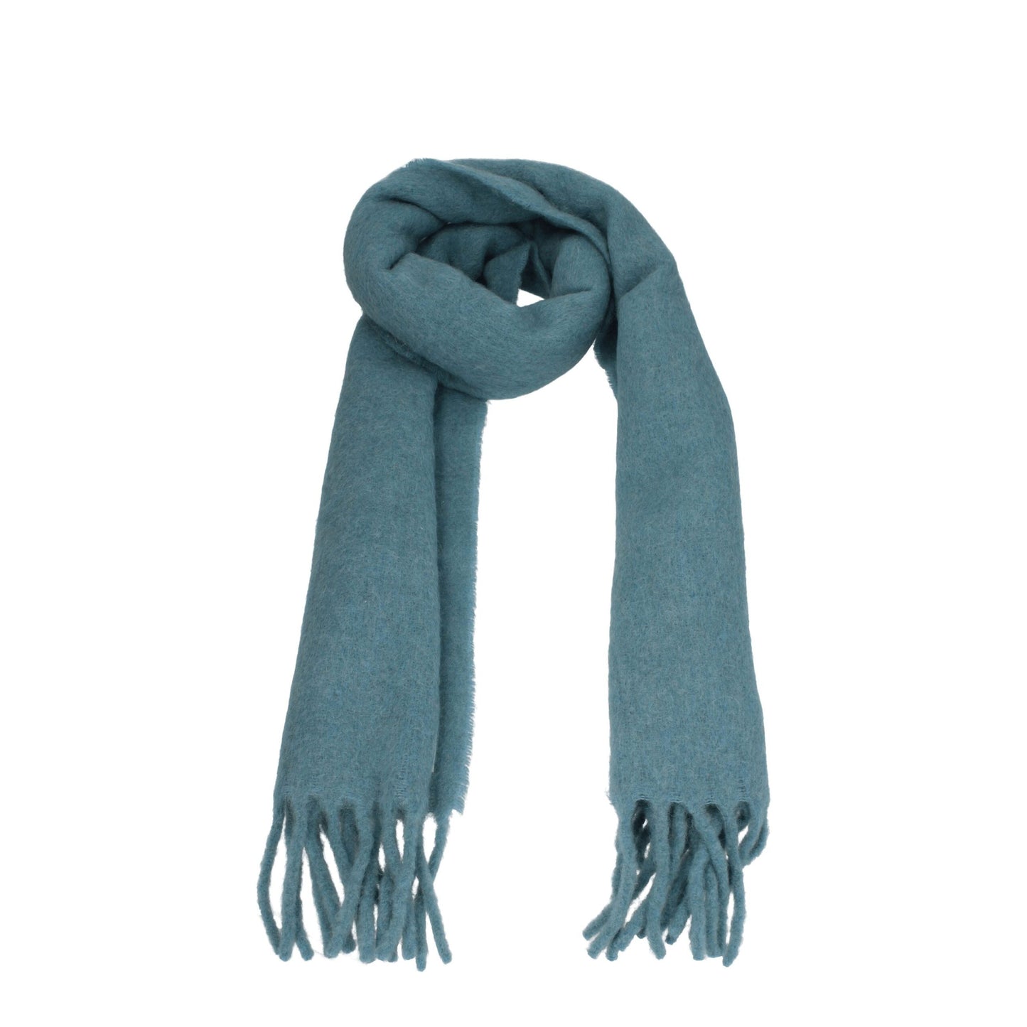 Ami Paris Green Leather Scarves Womens