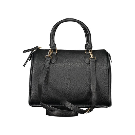 Mario Valentino Black Polyethylene Handbag