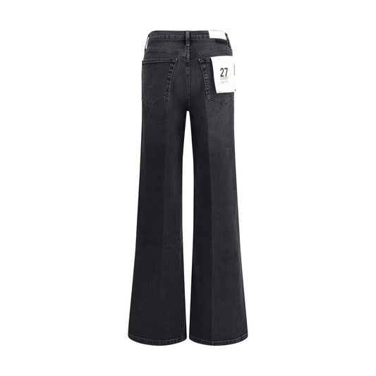RE/DONE Black Cotton Jeans Denim