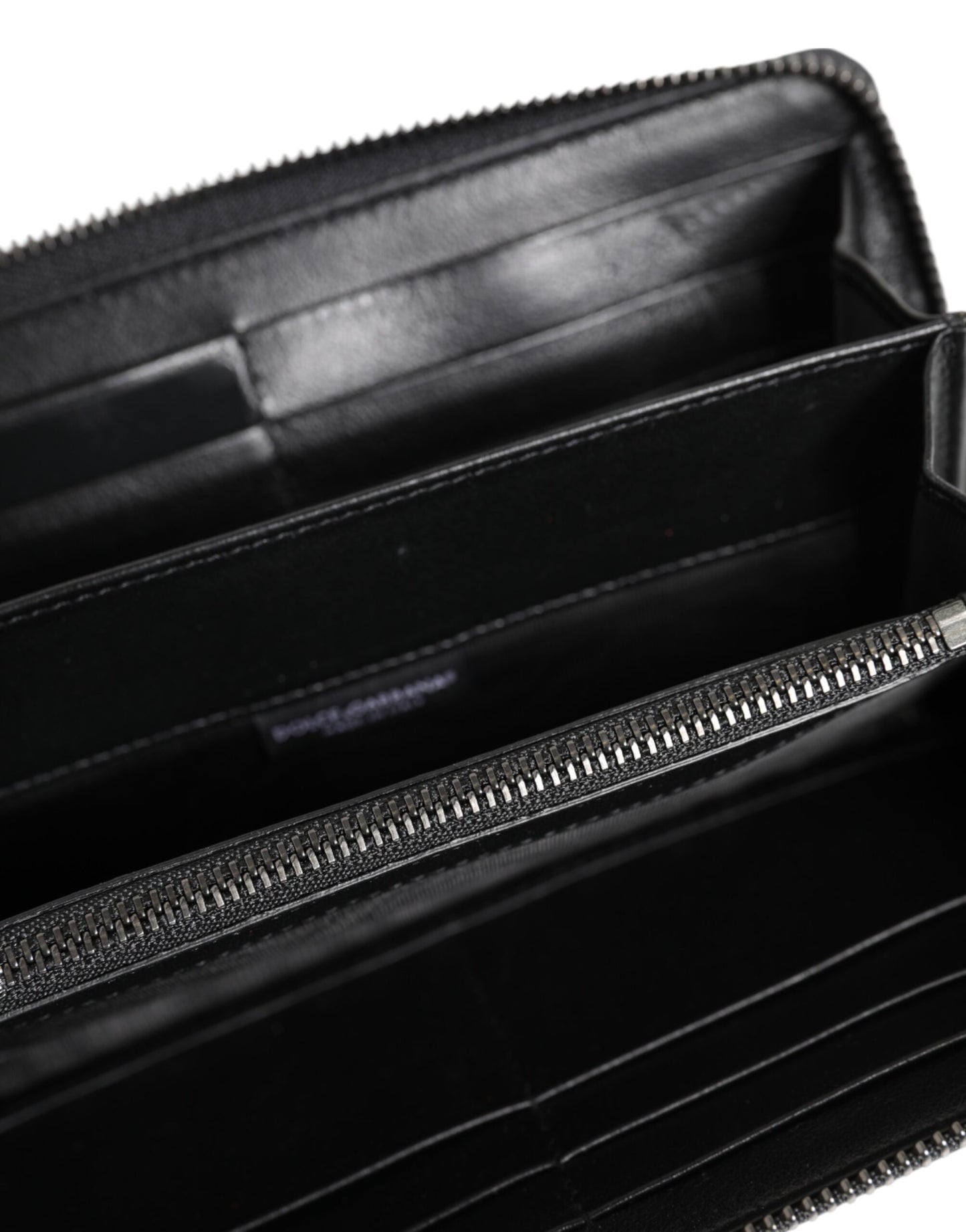 Dolce & Gabbana Black Blue Exotic Leather Men Continental Clutch Wallet Mens Wallet