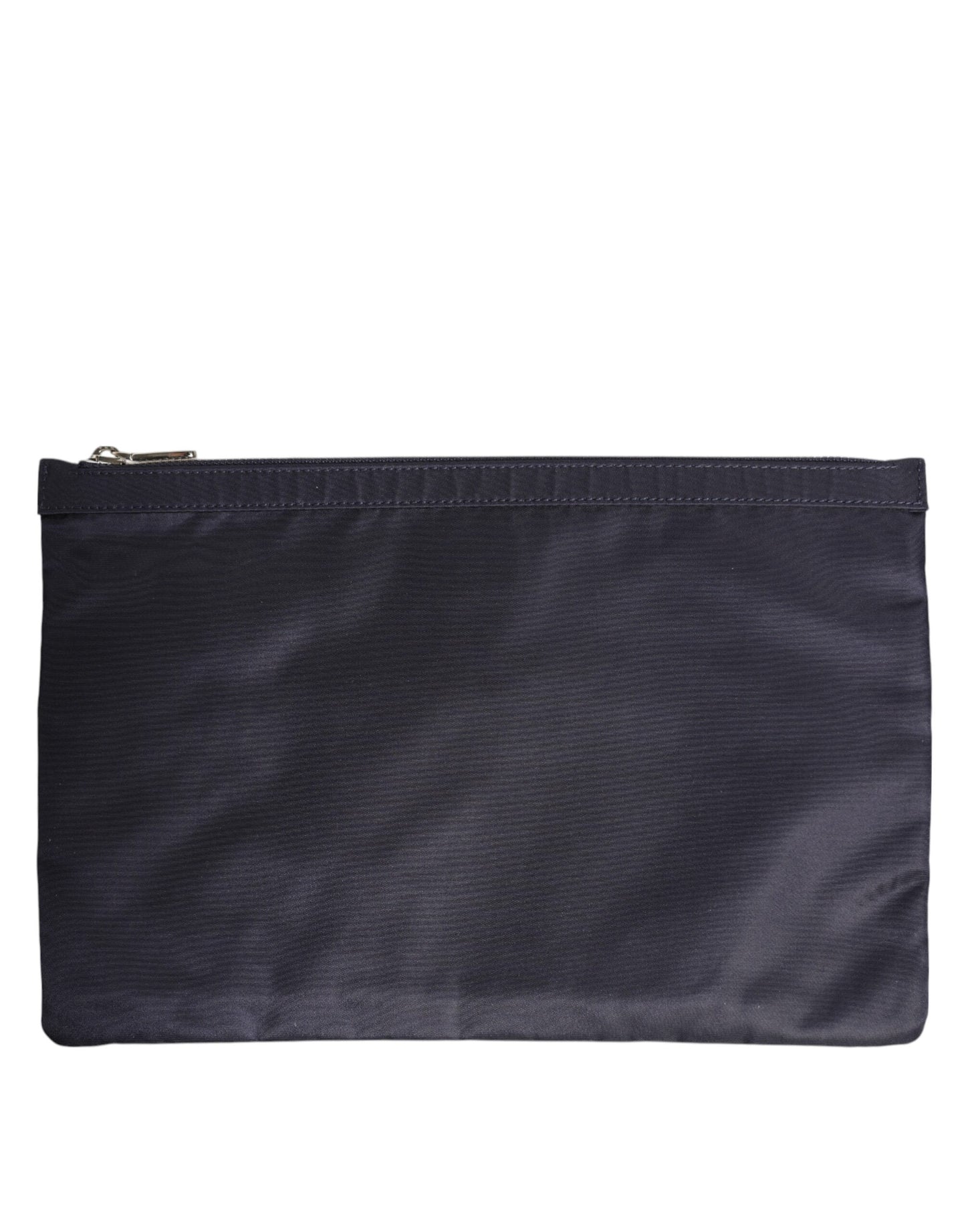 Dolce & Gabbana Blue DG Logo Patch Embellished Pouch Clutch Men Borse Bag Mens Clutch Bag