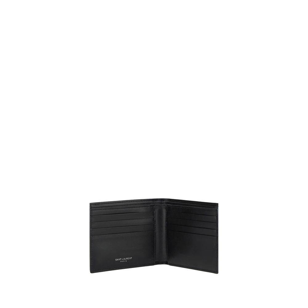 Saint Laurent Leather Wallet Mens Wallet