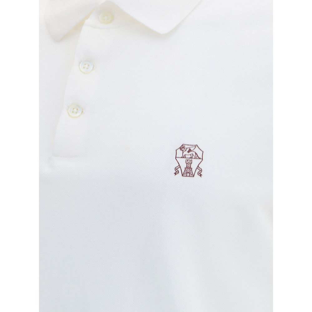 Brunello Cucinelli Logoed Polo Shirt Mens T-Shirt