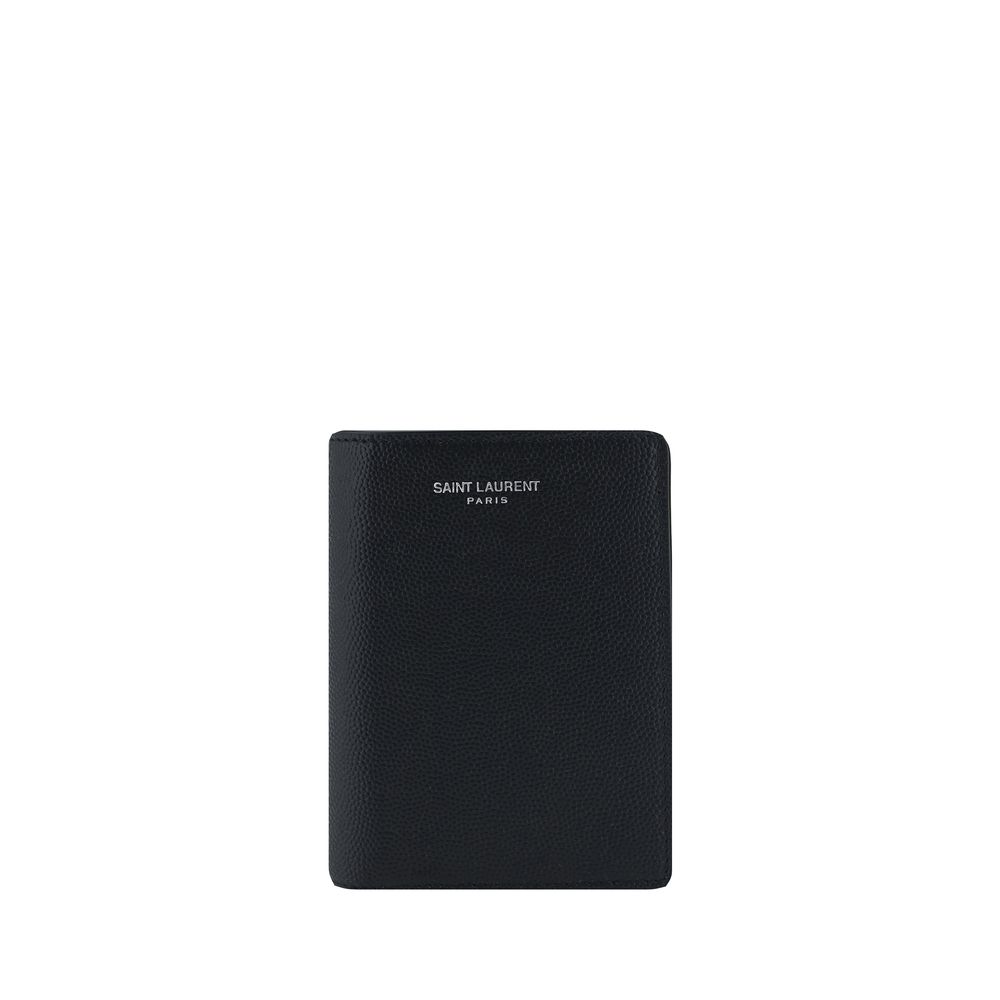 Saint Laurent Embossed Wallet Mens Wallet