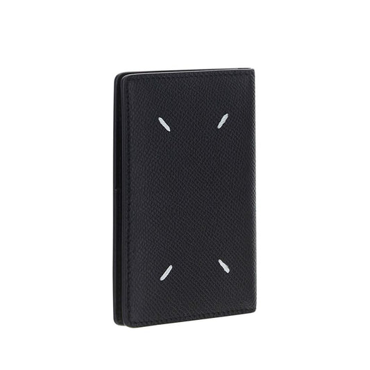 Margiela Black Calf Leather Bos Taurus Wallet