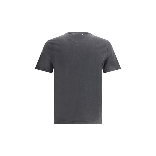Golden Goose Gray Cotton T-Shirt Mens T-Shirt