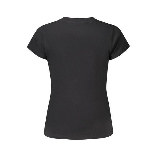 Pepe Jeans Black Cotton T-Shirt