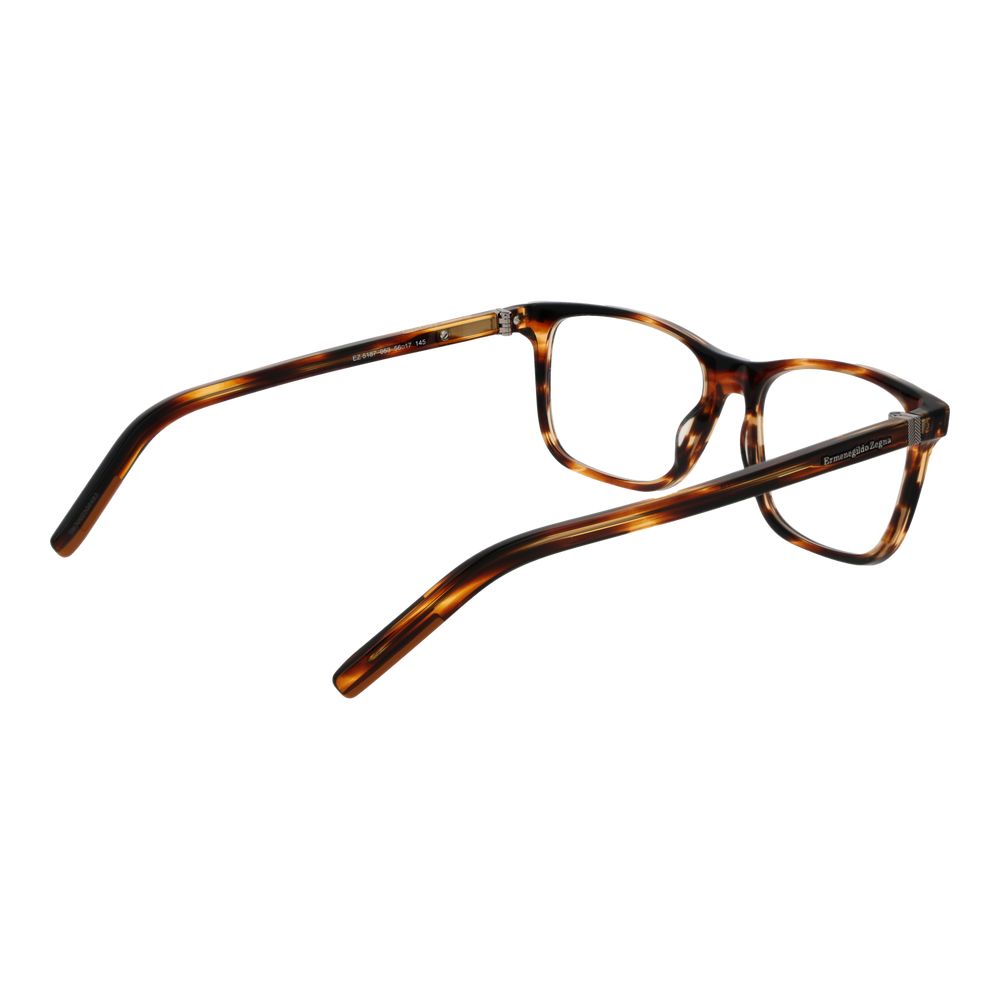 Ermenegildo Zegna Brown Acetate Glasses (Frames)