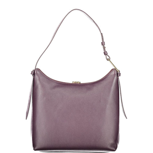 Coccinelle Purple Leather Handbag
